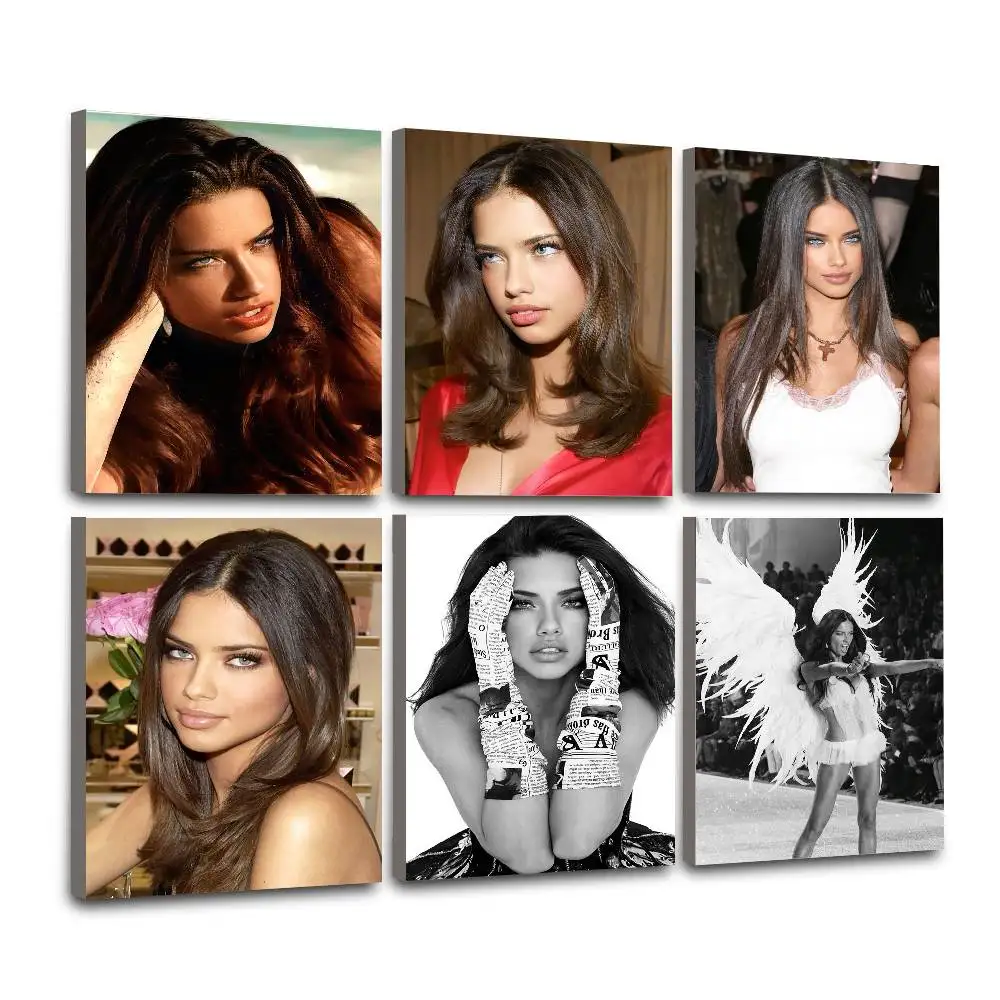 Фото Постер Supermofrls A-Adriana Lima, настенное искусство для декора гостиной, уникальное украшение для дома, подарок с изображением №1