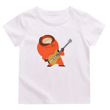 S-South Park T-shirt Crimson Dawn Shirt Girls Kawaii Print Tshirt Kids Summer Unisex Clothing 100%Cotton Tops Boy Streetwear Tee 1