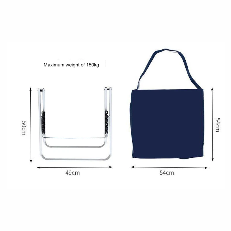 

Beach Chairs For Adults Folding Lightweight - Camping Chairs, Chaise Lounge Lawn Chairs For Outdoor Relaxing And Sun Tanning