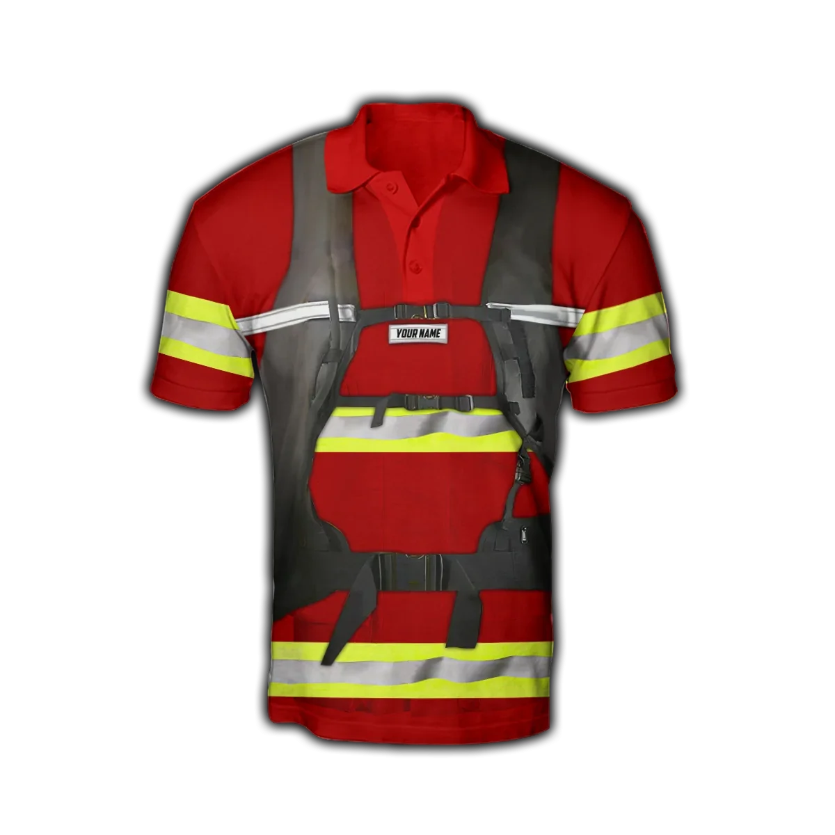 Модная летняя футболка с короткими рукавами мужская рубашка-поло 3D принтом и