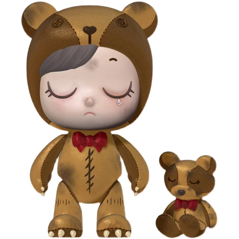 Little Amber Bear-Hug Toys для девочек фигурка Caja Sorpresa Surprise Box слепая сумка Guess Kawaii модель