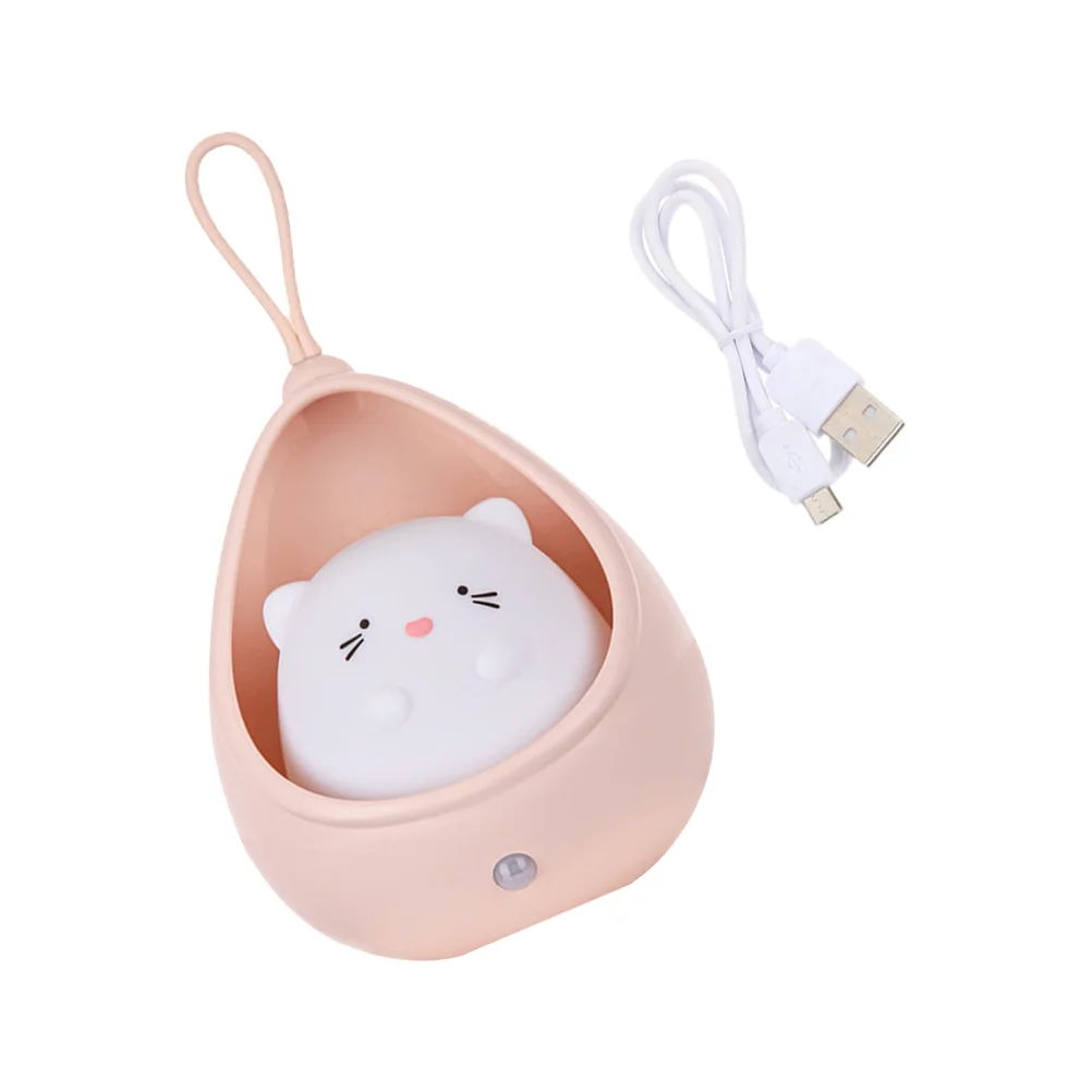 

1set Cartoon Rabbit LED Body Sensing Lamp Cabinet Light Indoor Wardrobe Light