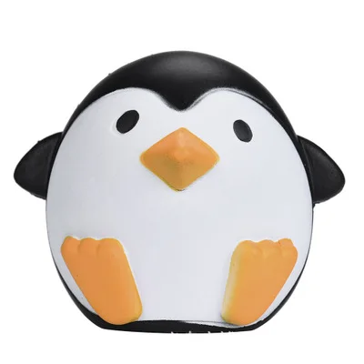 

1PC Anti Stress Ball Squeeze Toy Cute Jumbo Toys Slow Rising Animals Soft Penguin Stress Relief Toys For Kids Stretchy Toy