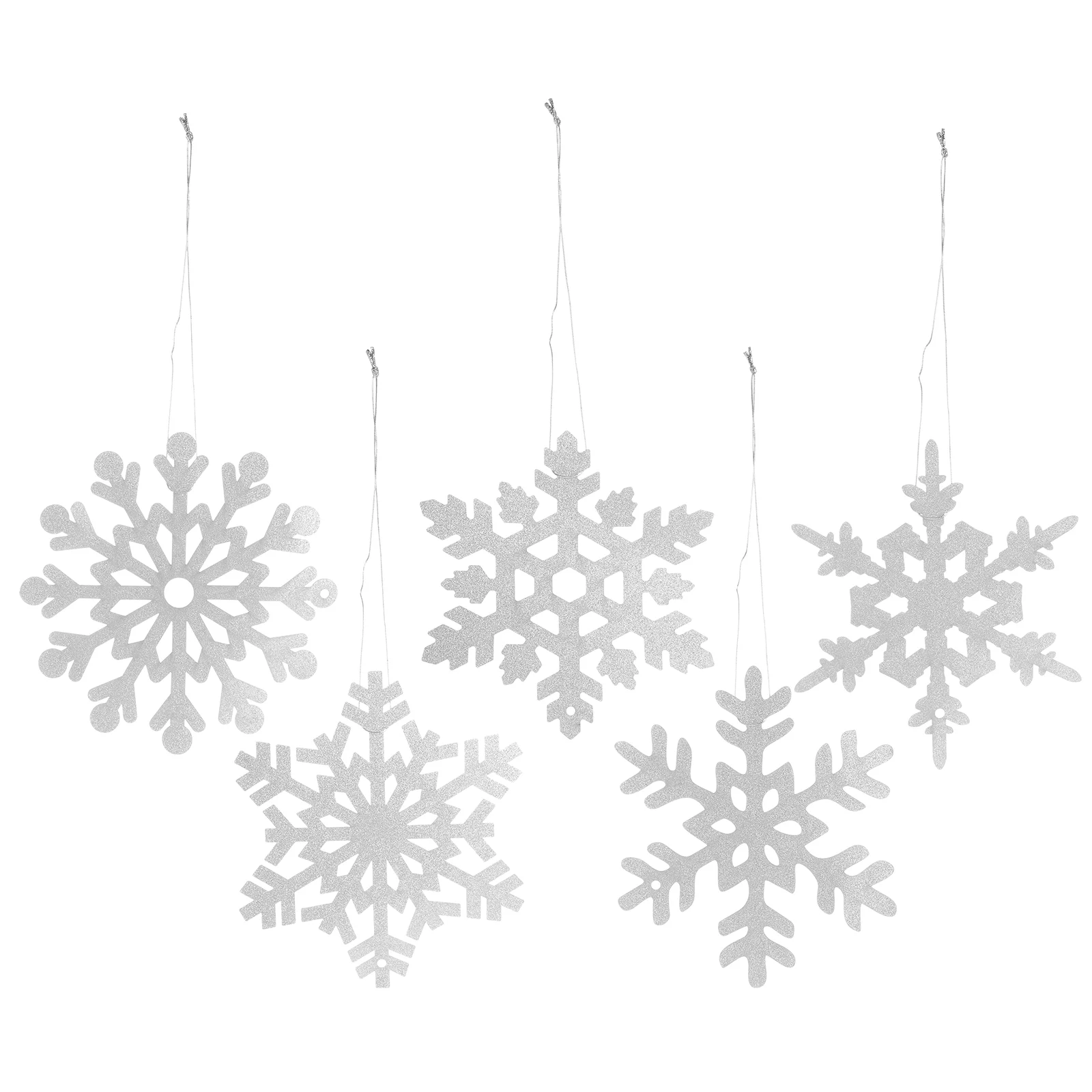 

Christmas Snowflake Hanging Hangings Tree Ceiling Decorations Scene Acrylic