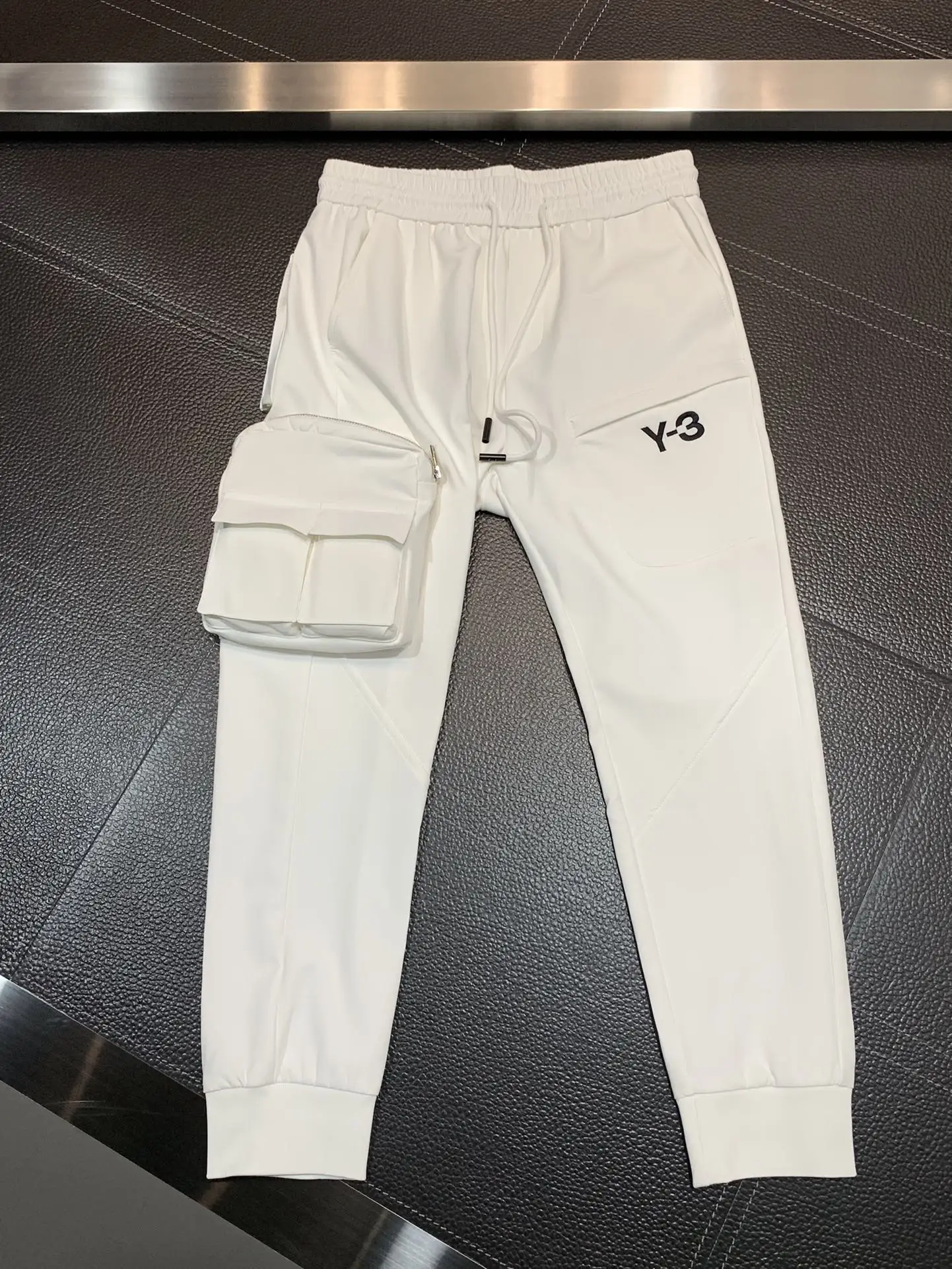 

Yamamoto Yohji Sweatpants Three-dimensional Function Cargo Multi-pocket Conical Jogging Men's Casual Small Foot Long Pants