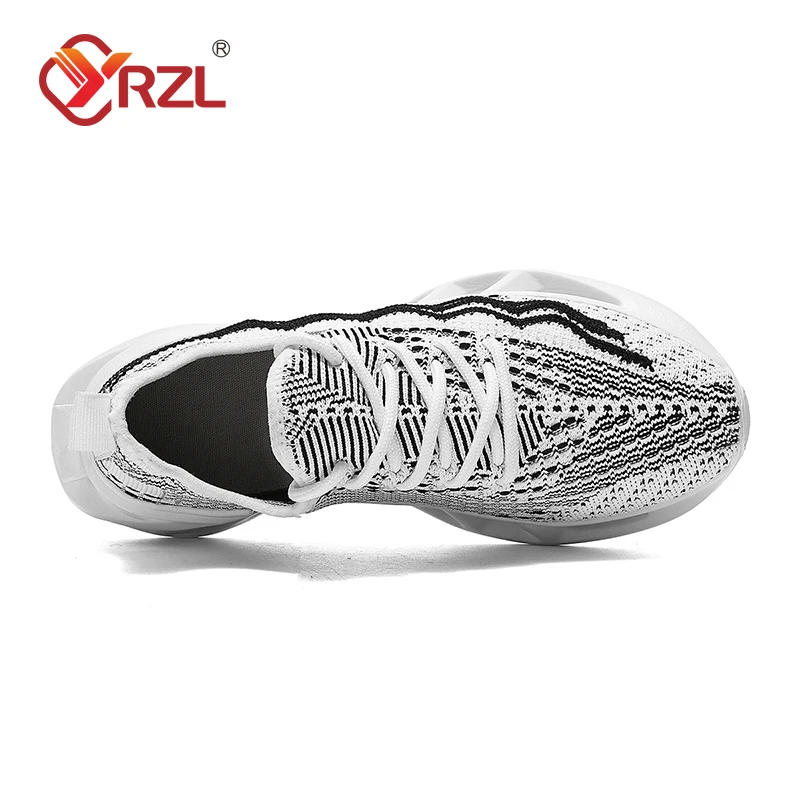 YRZL мужские кроссовки унисекс с дышащей сеткой удобные спортивные для мужчин