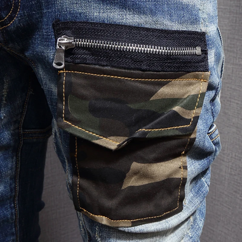 Рисунок 4 - Джинсы мужские Стрейчевые в стиле ретро