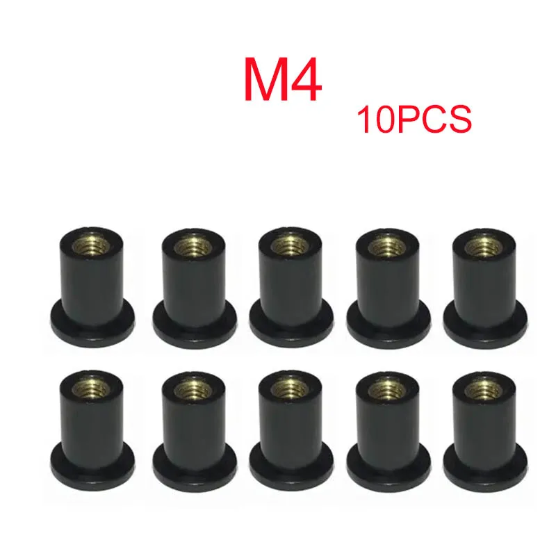 

Мотоцикл M4 M5 M6 метрические резиновые гайки, обтекатель ветрового стекла, анодированный алюминий, винты для мотоцикла, болты, аксессуары