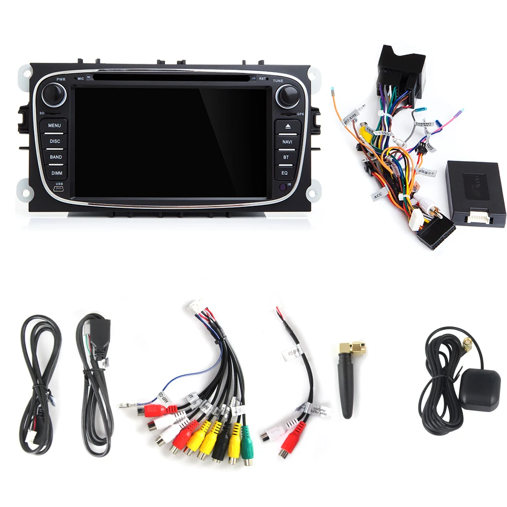 Автомагнитола PX5 мультимедийный видеоплеер на Android 11 4 Гб ОЗУ 64 ПЗУ с GPS