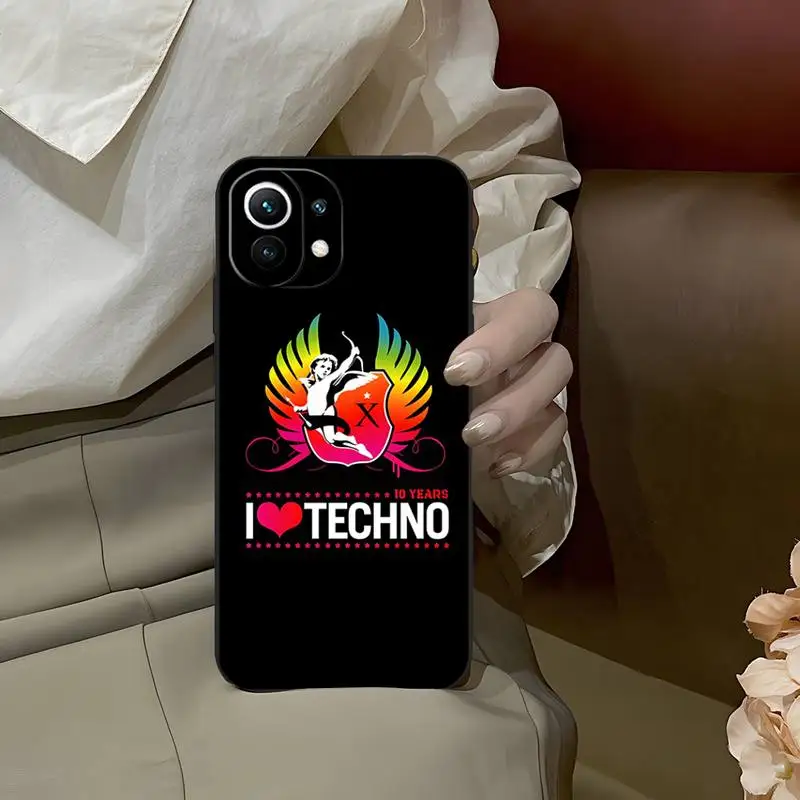 Чехол для телефона с музыкой и технологией Xiaomi Redmi Note 11 11Pro ePro 10 10Pro 9 8 6 Pro 10T 9A 7A 8T