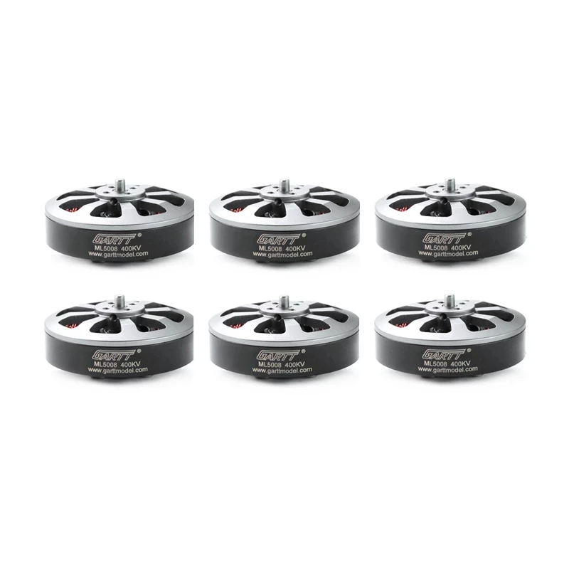 

6 шт., бесщеточный двигатель GARTT ML 5008 400KV для радиоуправляемой модели T960 T810