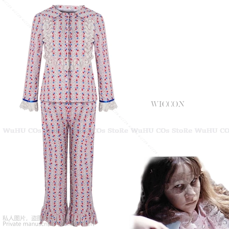 Женская рубашка для ролевых игр Regan модель 1973 года маскировка из двух предметов