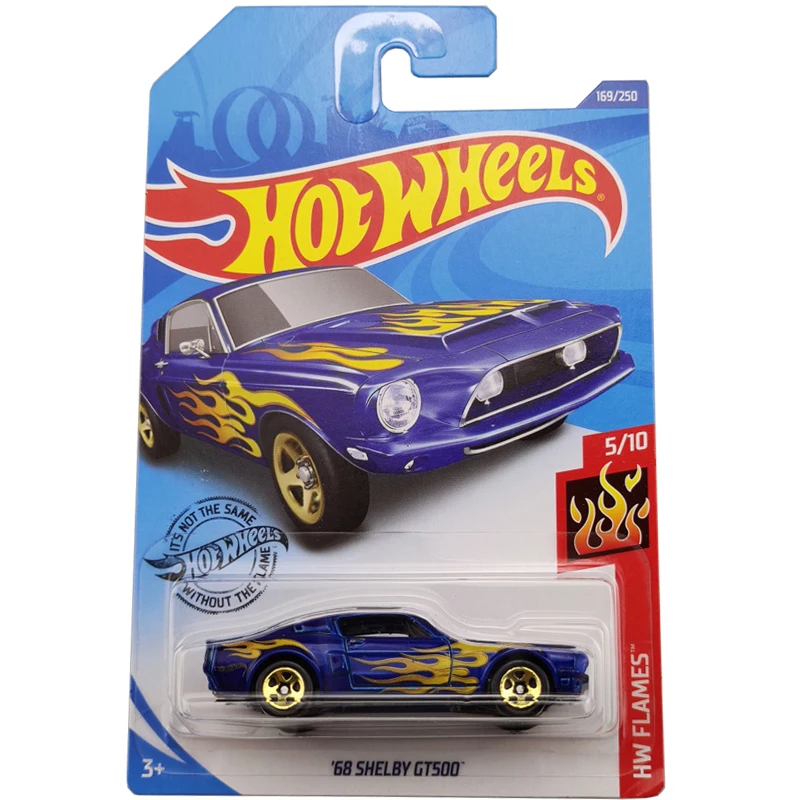

Hot Wheels C4982 Automobile Series HW FLAMES 68 SHELBY GT500 1/64 Metal Cast Model Collection Toy Vehicles