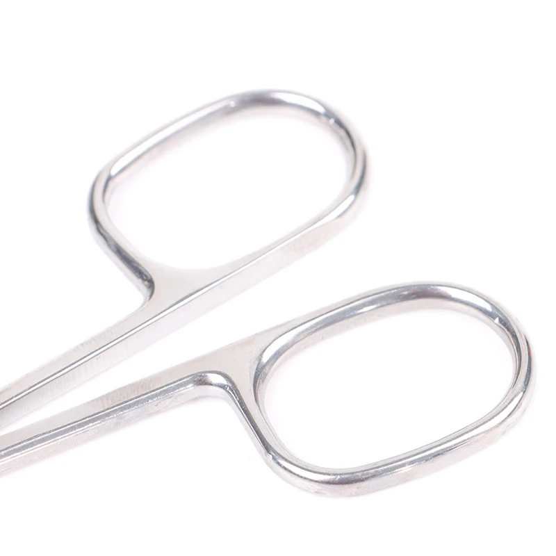 Тонкие ножницы для кутикулы с изогнутым кончиком из нержавеющей стали кусачки