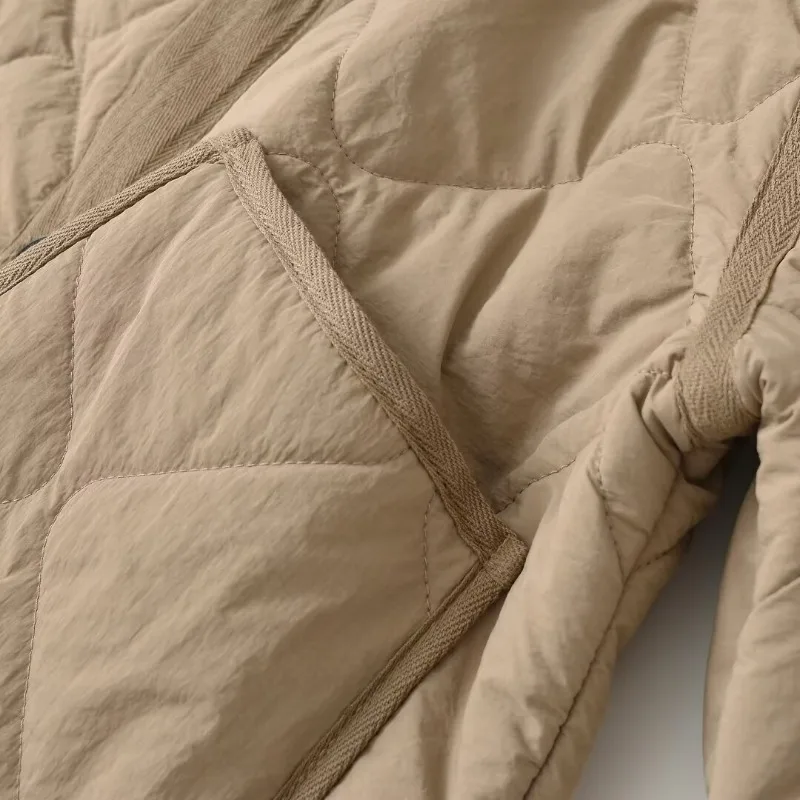 TRAF ZR Стеганые пальто Зимние парки для женщин Теплые женские зимние Базовые цвета