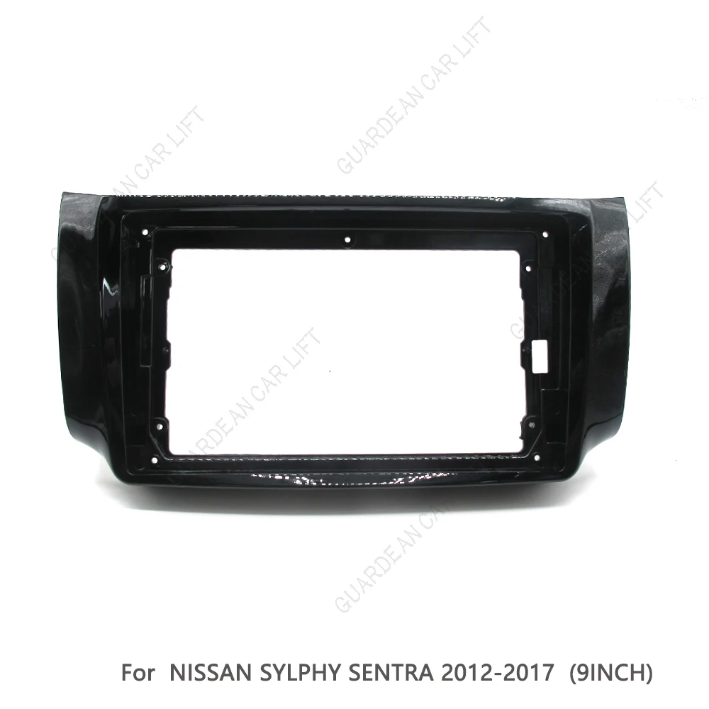 

9-дюймовый автомобильный радиоприемник для Nissan Sentra Sylphy 2012-2019 Android стерео рамка 2 Din головное устройство панель отделка приборной панели с кабелем