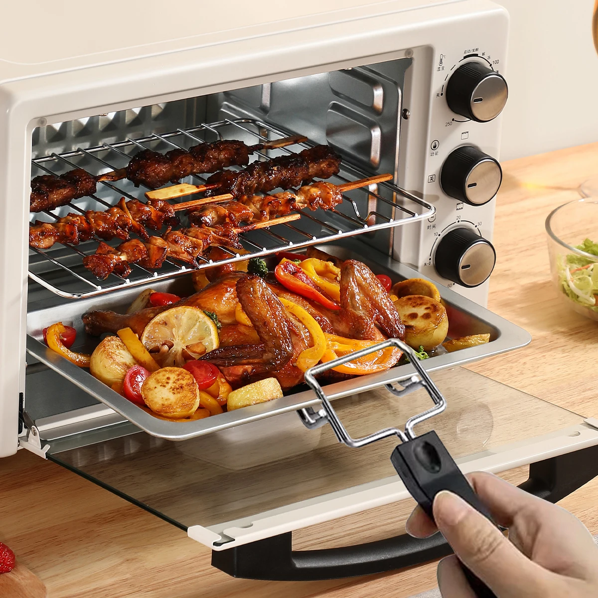 1 шт. новинка сборщик лотков для духовки плита гриль сковорода ручка