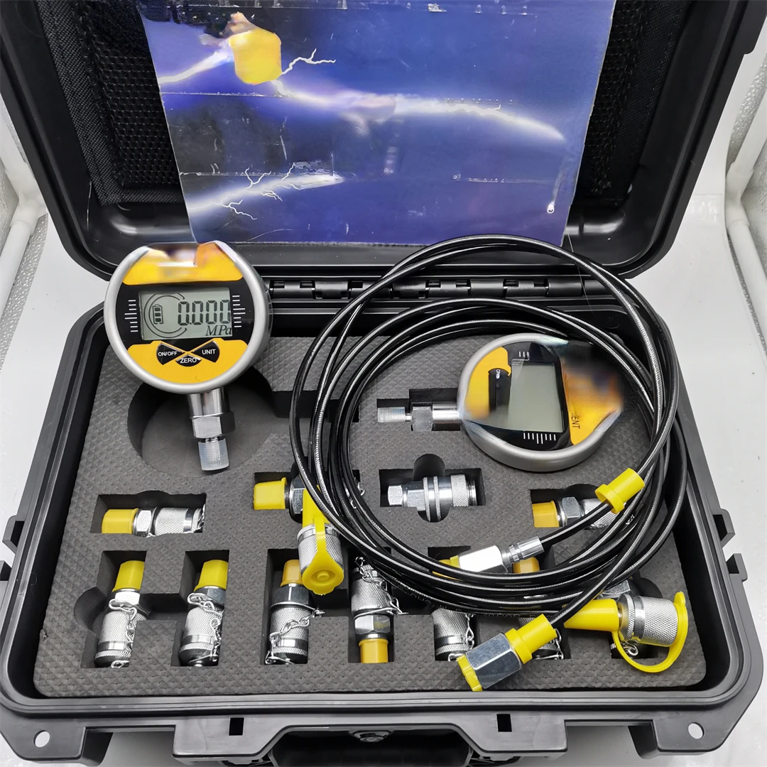 

Excavator Diagnostic Tool SCJN-600-01 Digital Pressure Measurement Gauge Set 221007555 0129543580