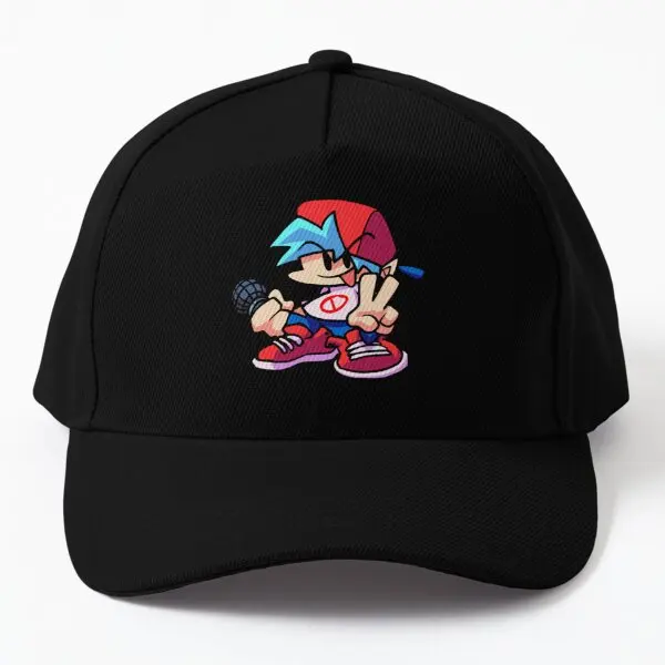 

Friday Night Funkin Birthday Trend Baseball Cap Hat Fish Snapback Sun Sport Casquette Bonnet Hip Hop Women Summer Mens