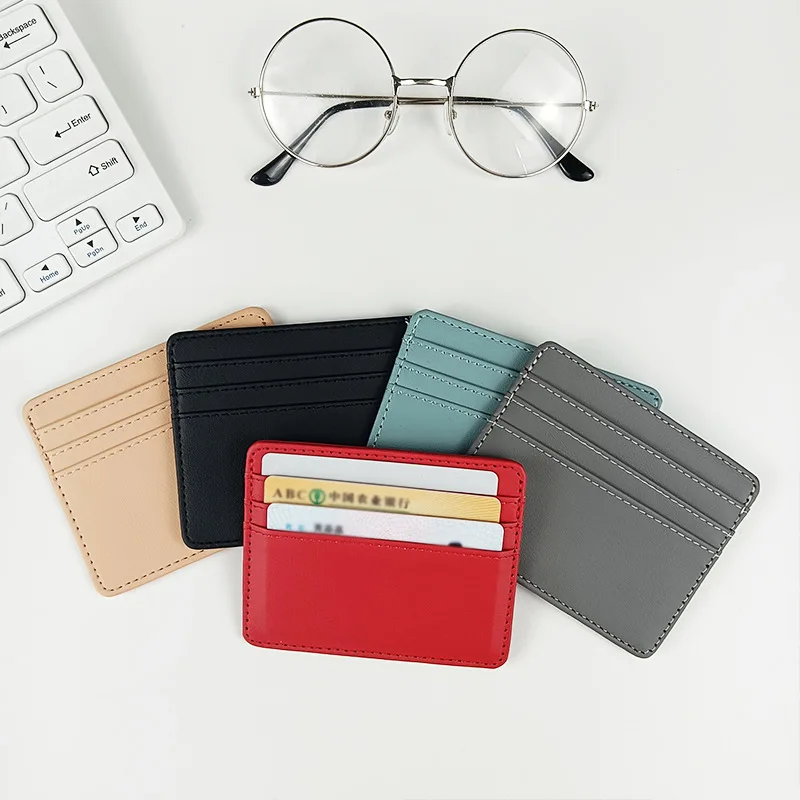 

Cards Holder Coin Pouch Case Bags Wallet Slim Bank Credit ID Card Organizer Women Men Thin Business Card Big Capacity Wallets