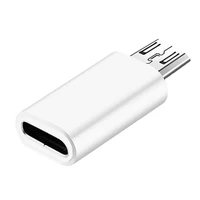 for huawei xiaomi redmi smartphone adaptorstype c female to micro usb male adapter converter mobile phone charging connector