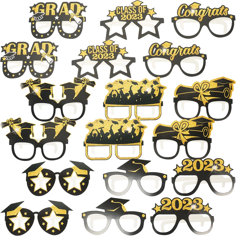 

18pcs Graduation Party Favors Graduation Glasses Graduation Party Eyeglasses