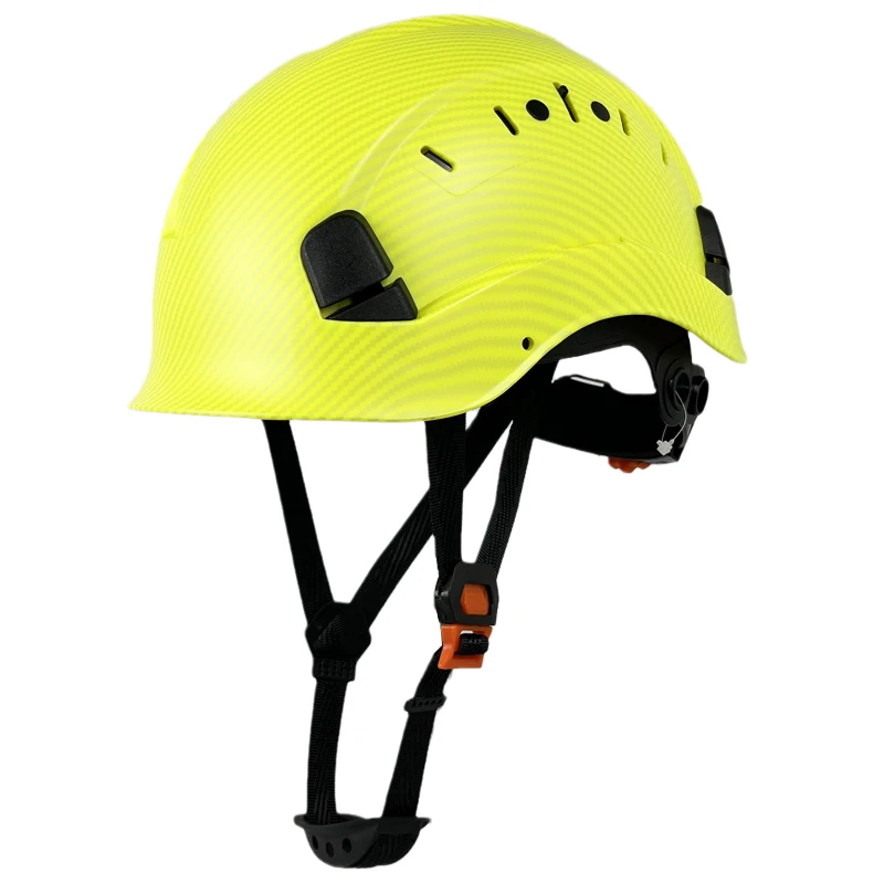 

Carbon Fiber Pattern Safety Helmet For Engineer Construction CE EN397 Europe Hard Hat ABS Protective Work Cap Industrial