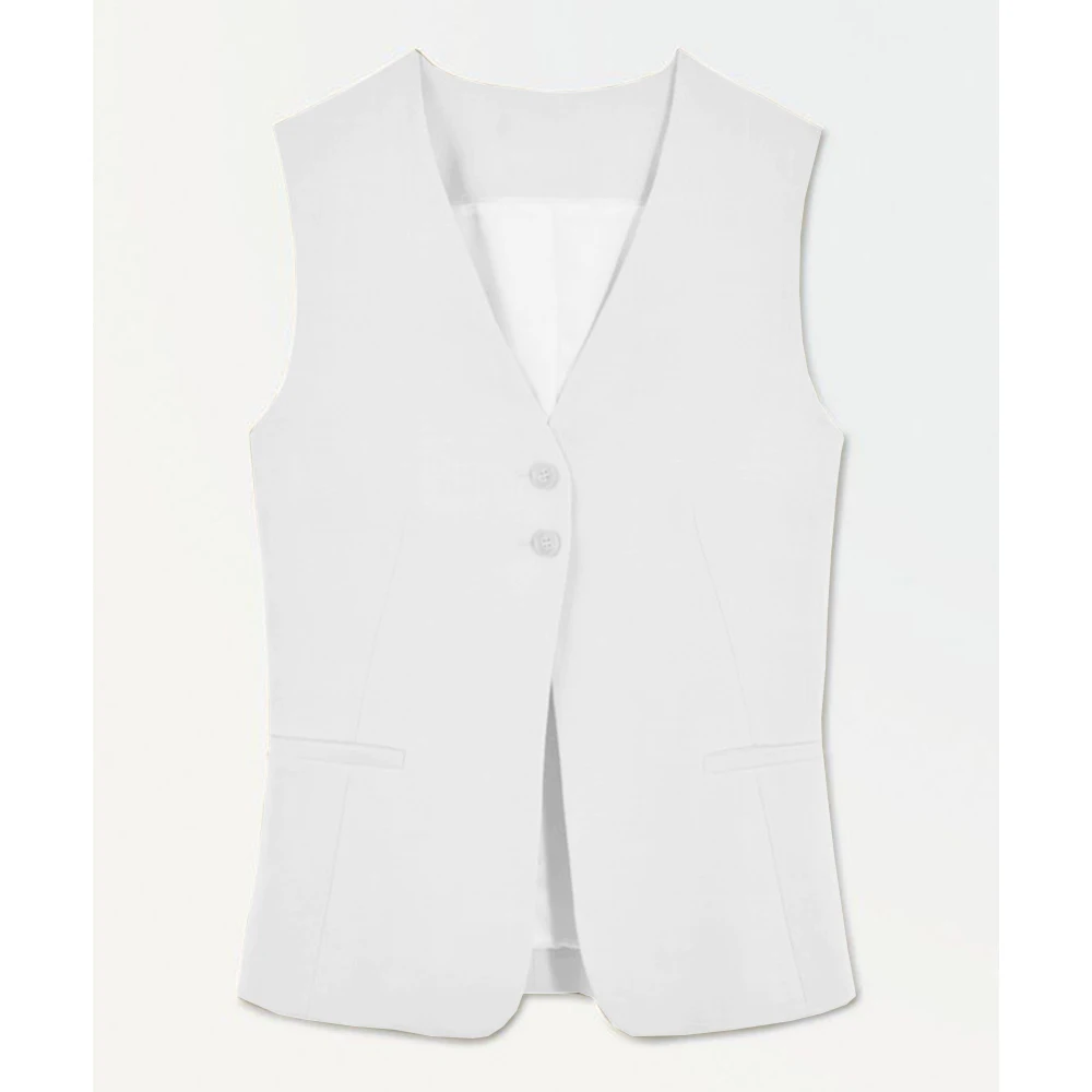 Женский жилет верхняя одежда облегающий однобортный Повседневный модный