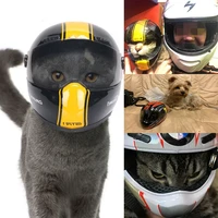 pet handsome helmet dog cap outdoor anti collision hat for cat dog make styling photo mini motorcycle helmet hats for dogs