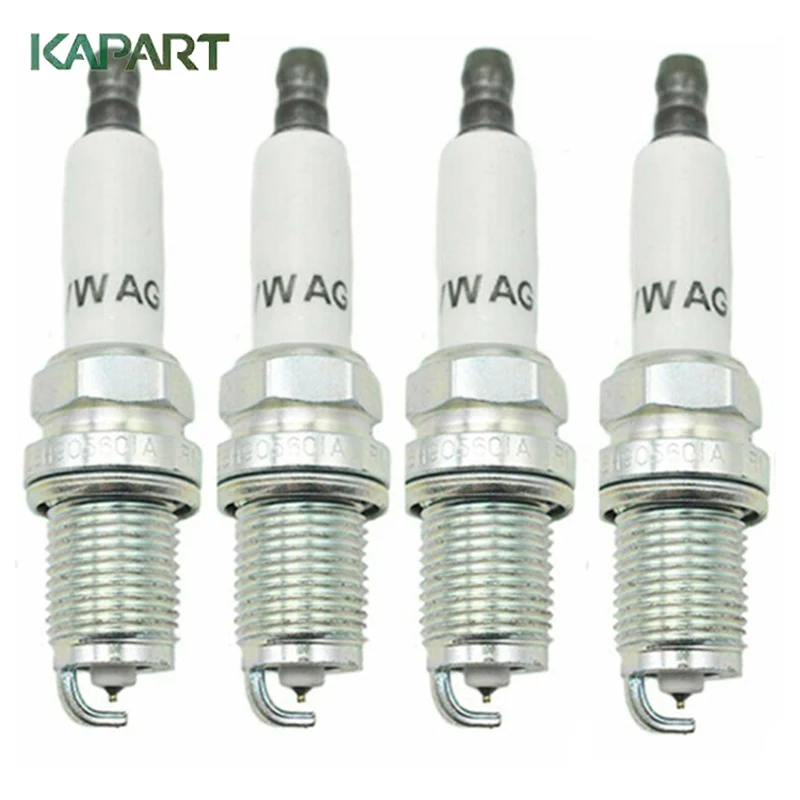 

4pcs New iridium Spark Plug for Audi A4 A5 VW Passat 06H905611 PFR7S8EG