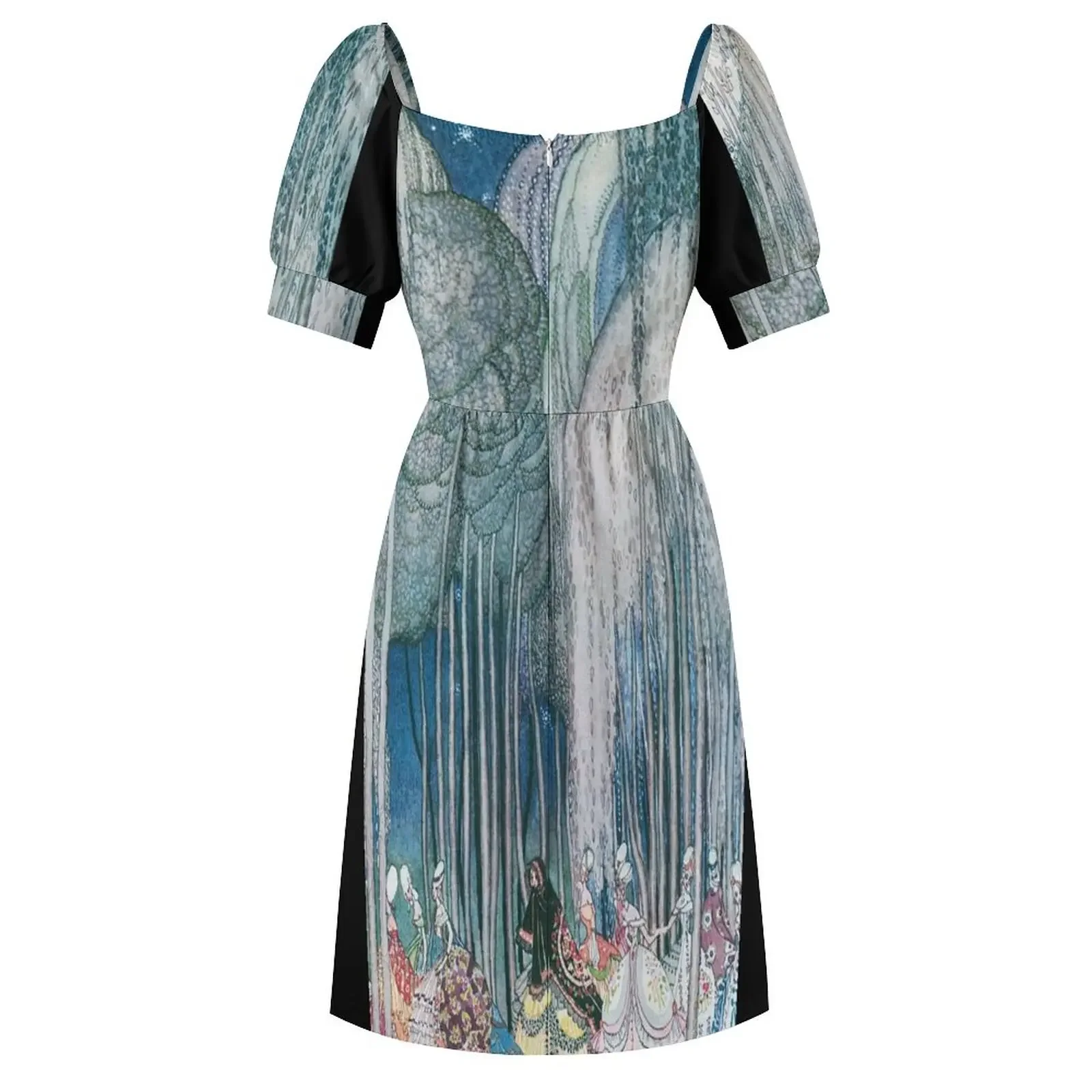 The Princesses on the Way to Dance Kay Nielsen Sukienka с короткими рукавами элегантные женские комплекты