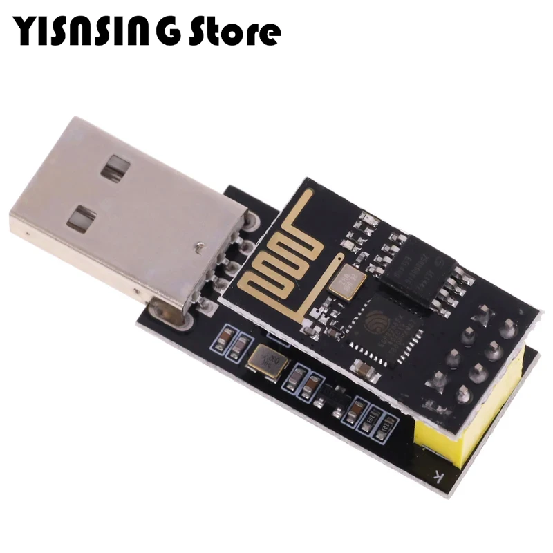 Программатор ESP01 адаптер UART GPIO0 ESP-01 Adaptaterr ESP8266 CH340G USB в последовательный