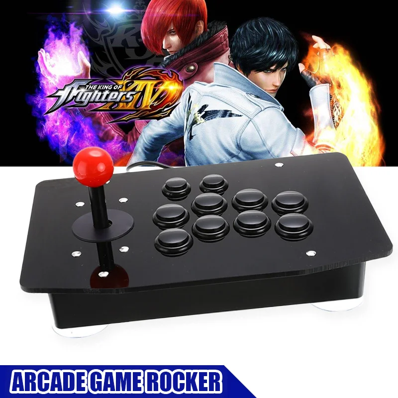 

Hot Sale Arcade Joystick USB Fighting Stick Gaming Controller Gamepad Video Game For PC Desktop Computers