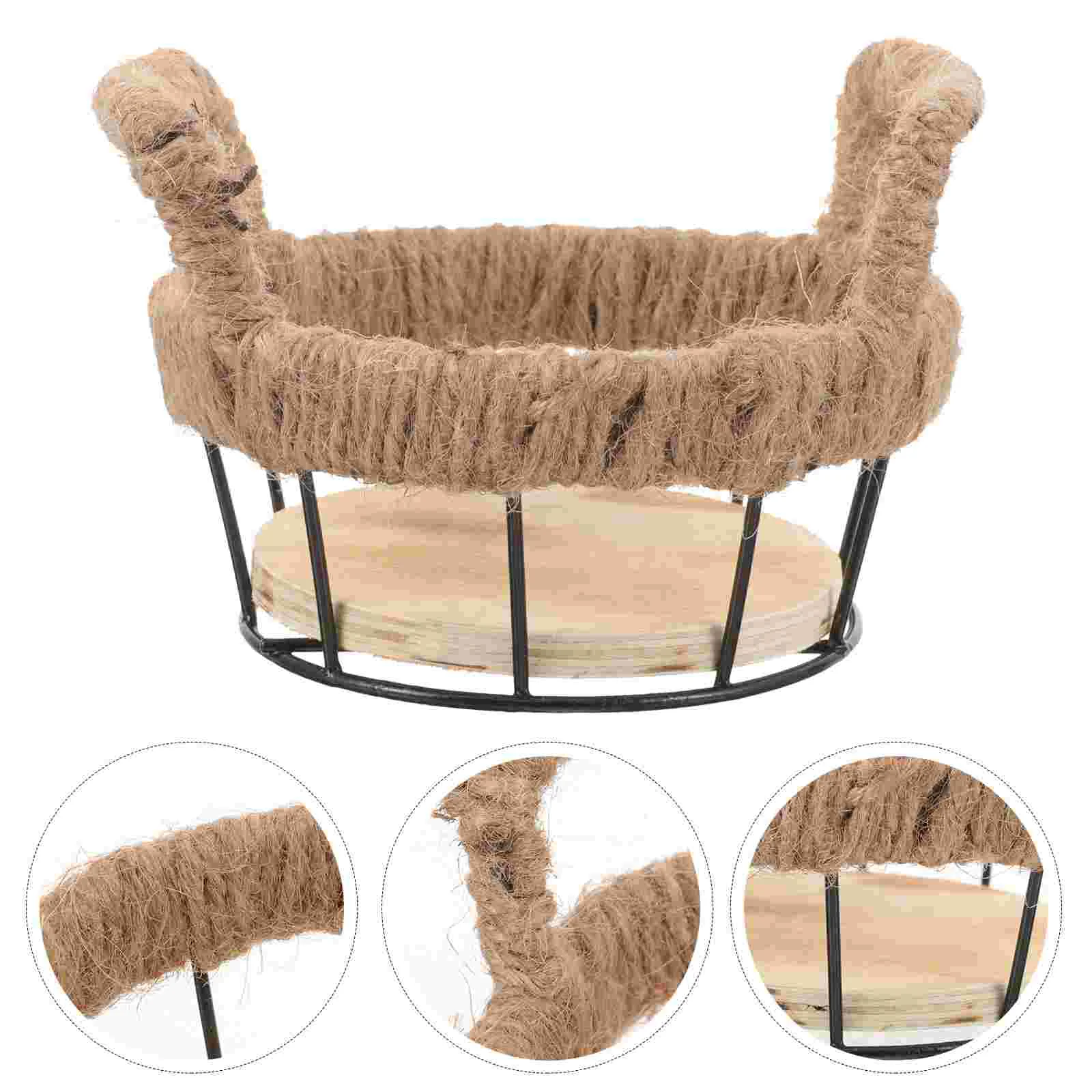 

Metal Flower Storage Basket Rustic Flower Basket Metal Storage Basket for Home