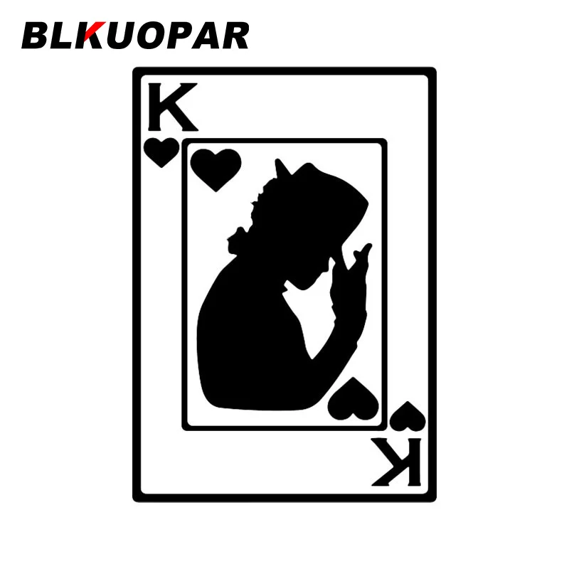 

BLKUOPAR The Man In The Heart K виниловые наклейки на машину, аниме-наклейка, креативные, устойчивые к царапинам, оконные кондиционеры, автомобильные акс...