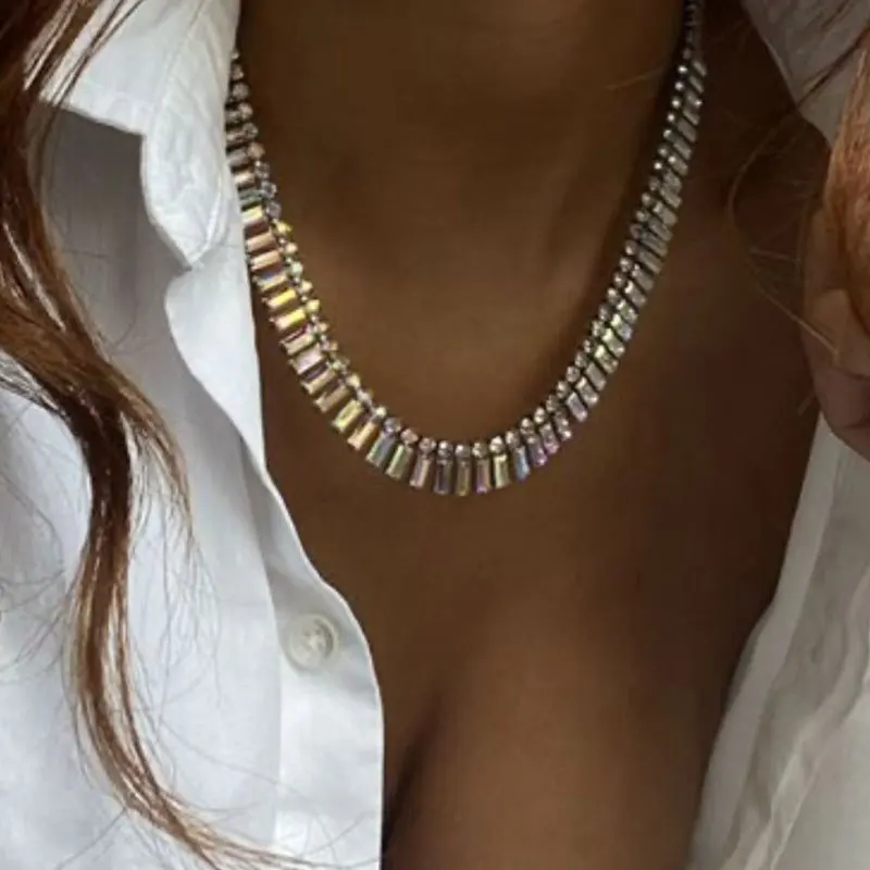 

2022 Cool Fashion Necklace Women Hip Hop Chain Multi Layer Decorative Necklaces Collier Femme Collares Party Jewelry