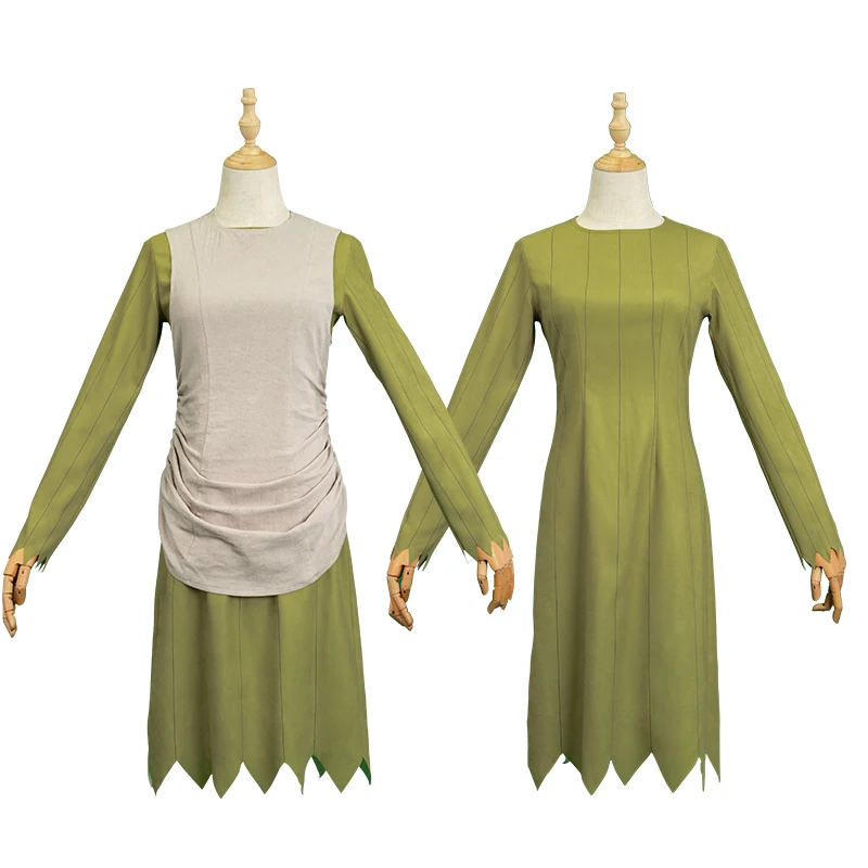 ROLECOS вкусные в подземелье Mithrun Косплей Костюм Dungeon Meshi капитан женский костюм на