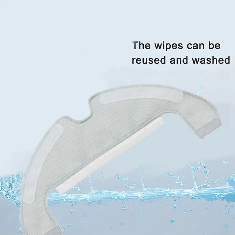 20 шт. сменная моющаяся тряпка для робота-пылесоса Dreame D10s Plus