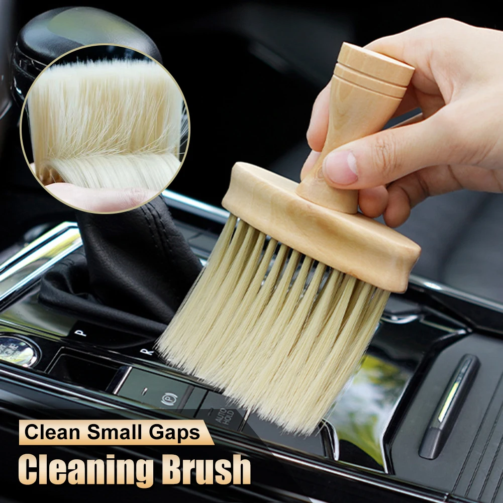 

Car Interior Cleaning Tool Air Conditioner Air Outlet Cleaning Brush Car Soft Brush Car Crevice Dust Removal Artifact Brush