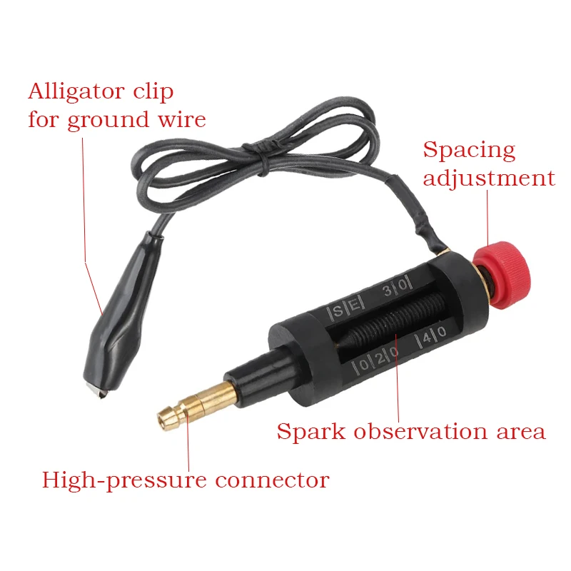 Портативный автомобильный тестер свечей зажигания ручка провод катушка