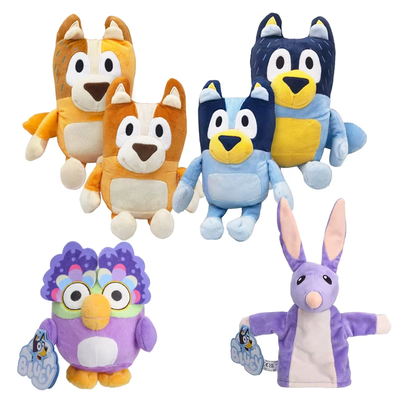 18/23 см голубые плюшевые игрушки аниме-фигурки Бинго бандит Чили Чутермакс