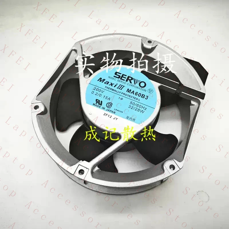 Фото Вентилятор охлаждения для шкафа D FOR Servo MA60B3 172x150x51мм AC200V 32/28 Вт №1