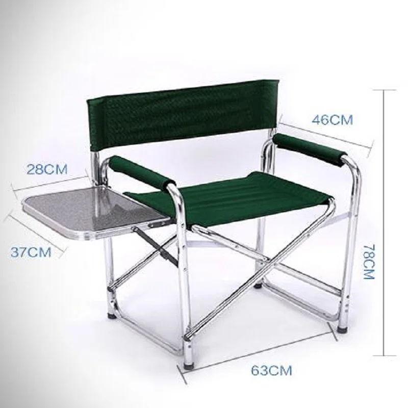 Складной стул из алюминиевого сплава с платформой для рыбалки компьютерный