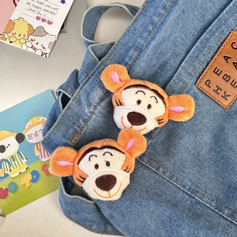 Новинка Винни-Пух Тигр мультяшная анимация креативная плюшевая кукла брошь