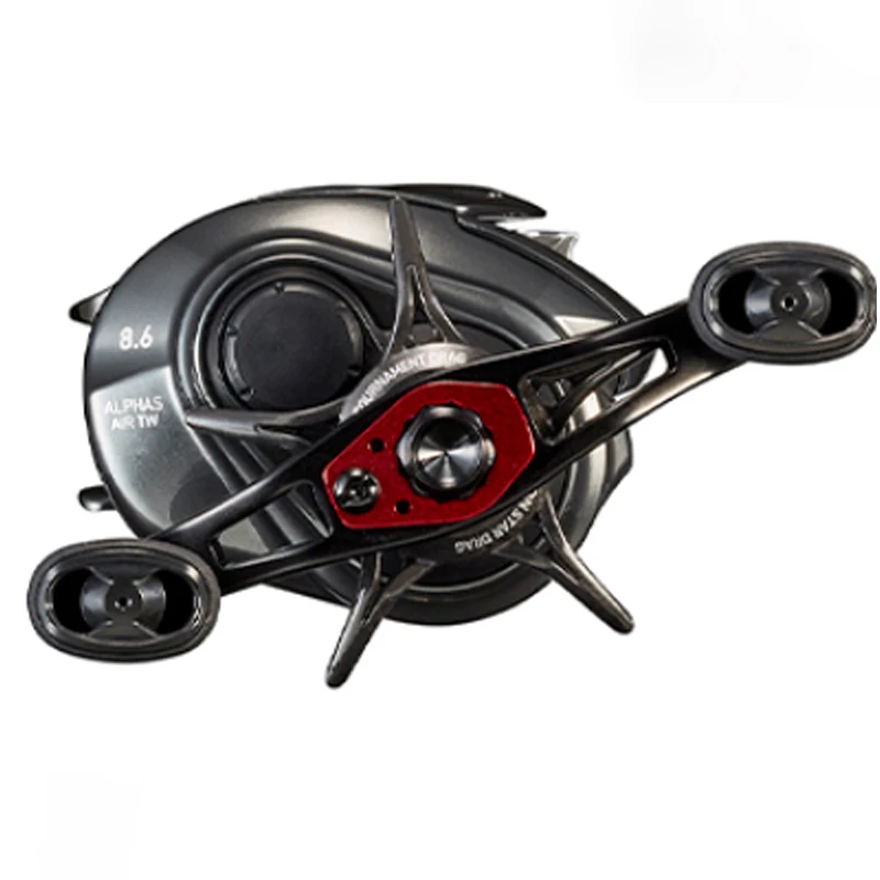 Фото Рыболовные катушки DAIWA 20 ALPHAS AIR TW Baitcasting 7.1L/7.1R/8.6L/8.6R с передаточным числом 7.1:1/8.6:1, 6+1BB, для морской рыбалки №4