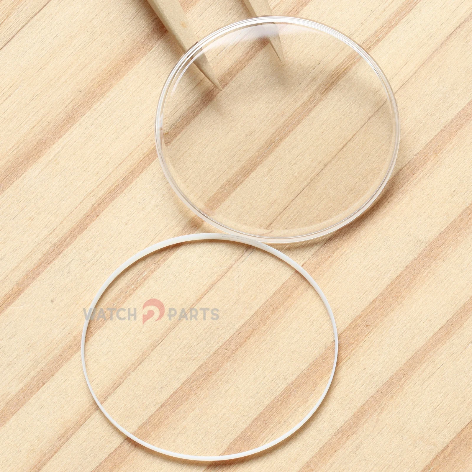 Фото Стекло для часов Vacheron Constantin VC FiftySix 4400E/4600E 40 мм, сапфировое №1
