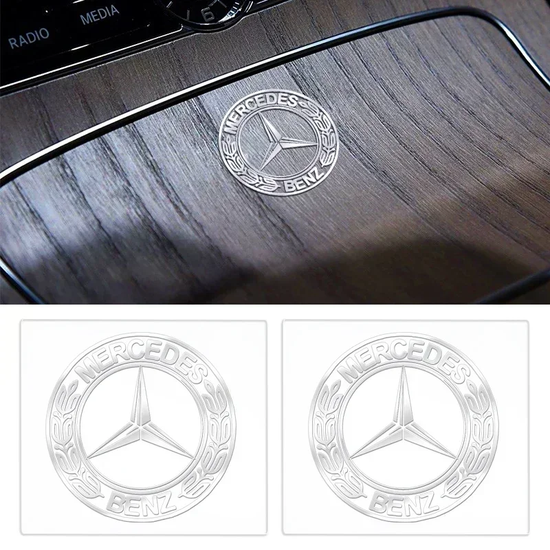 1 шт. металлическая наклейка для стайлинга автомобилей Mercedes Benz W212 W213 W205 AMG W177 V177 W247