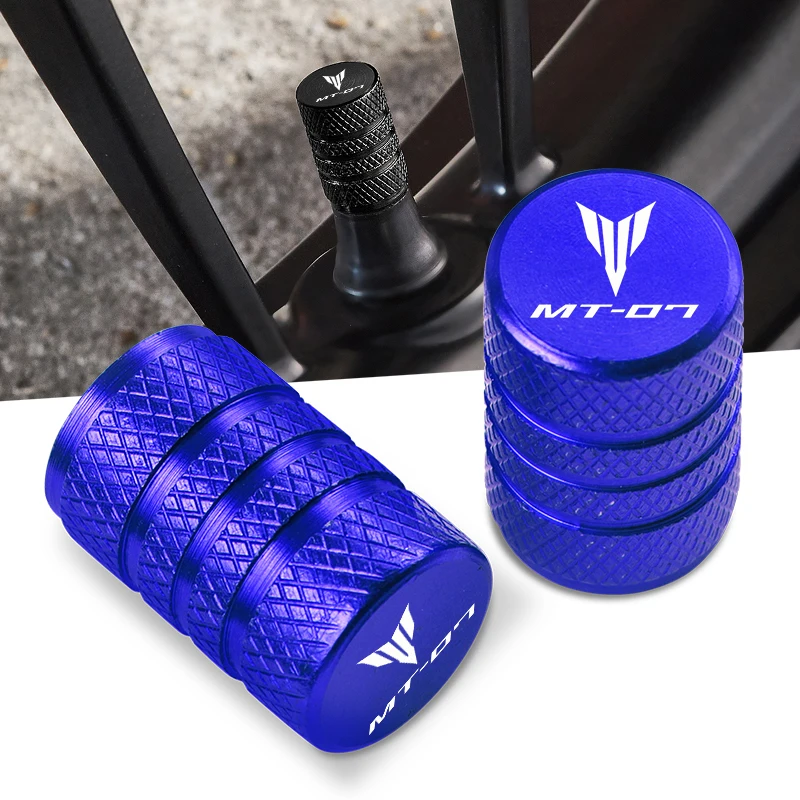 2 Шт. Колпачки Клапанов Для Шин Мотоцикла Yamaha MT-07 С Разъемом Порта ЧПУ Аксессуары