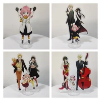spy%c3%97family anime action figure new model acrylic double sided stands model plate desk decor props anime lovers collection gifts