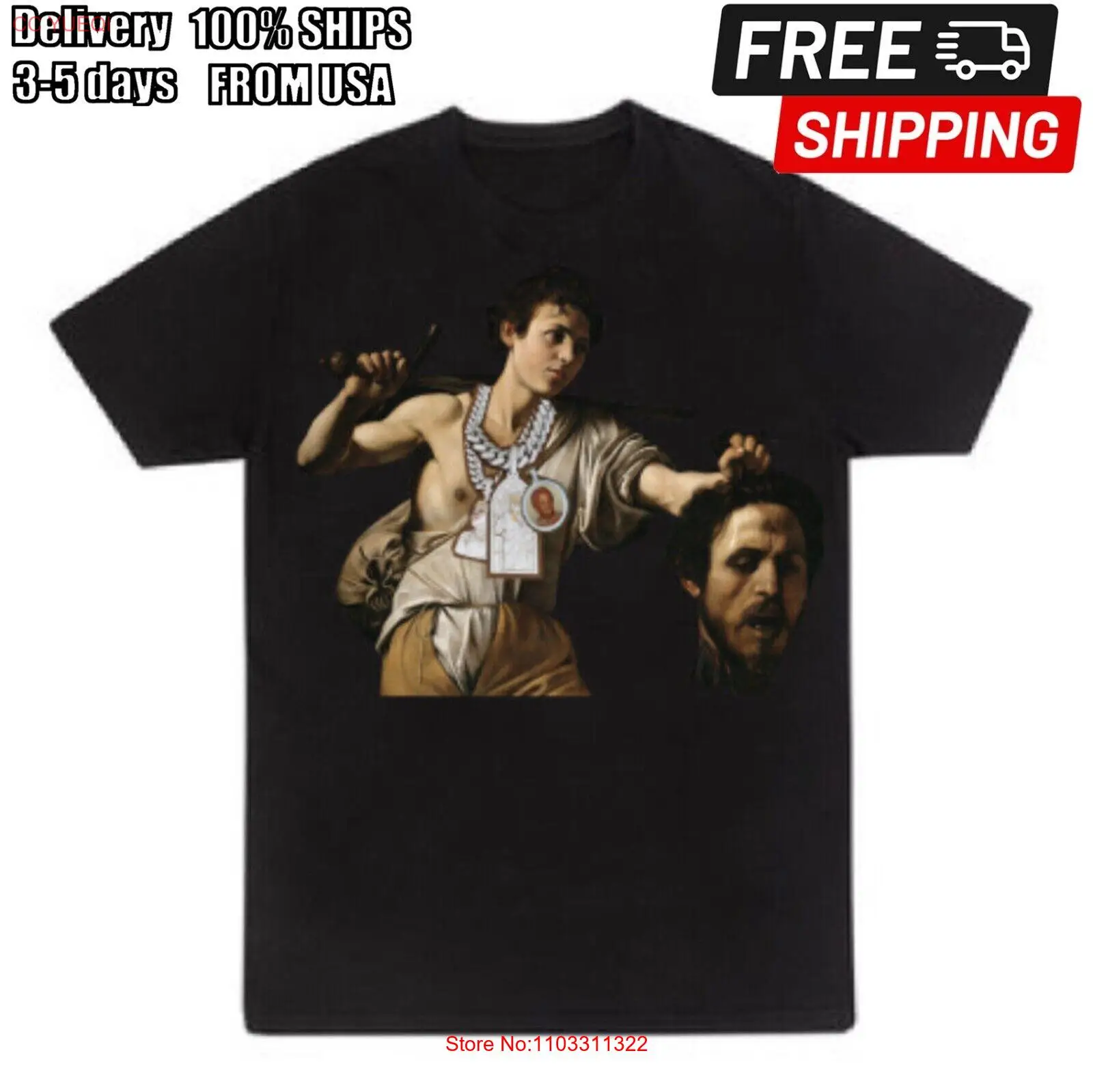 Футболка Westside GunnGXFR Pray for Paris OG из хлопка S-5XL